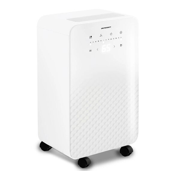 Dezumidificator, capacitate rezervor 2 l, 12 l/24h, 6 moduri, normal, continuu, ventilatie, uscare rufe, noapte si puternic, afisaj LCD, functia de blocare pentru copii, alb-poza 4-Dacenergy.ro