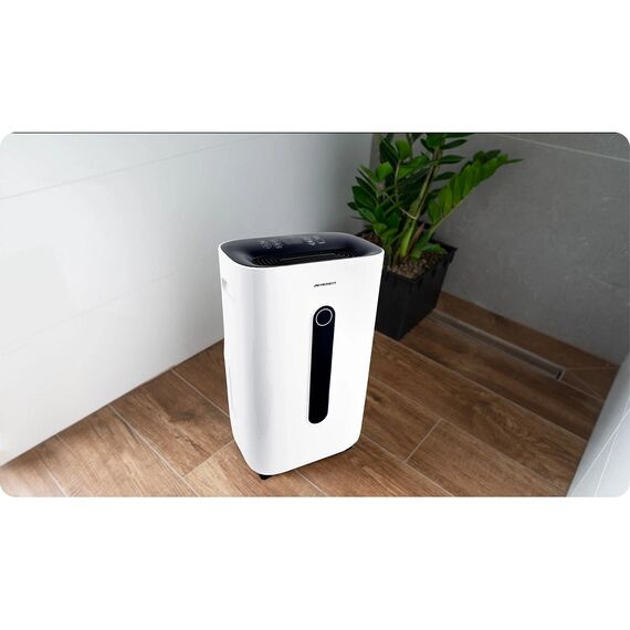 Dezumidificator, capacitate rezervor 6.5 l, 20 l/24h, 6 moduri, normal, continuu, ventilatie, uscare rufe, noapte si puternic, afisaj LCD, Hygrostat, functia de blocare pentru copii, cronometru 24 de ore-poza 4-Dacenergy.ro