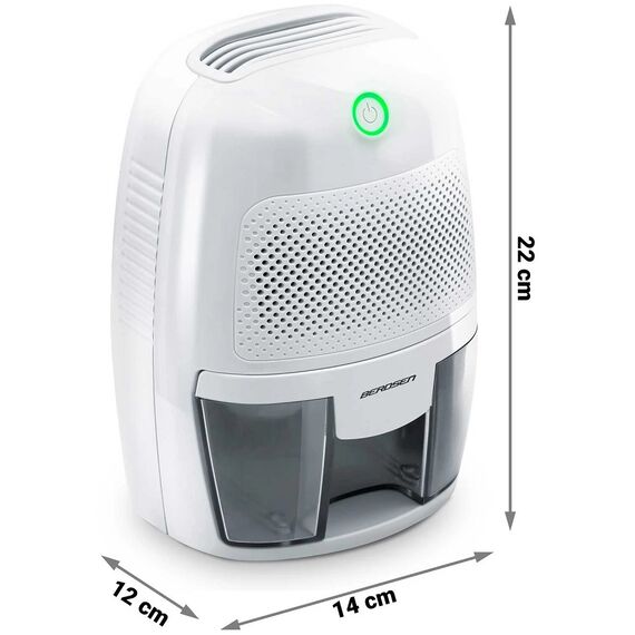 Dezumidificator, rezervor 500 ml, alimentare 220 - 240 V, capacitate 250 ml/ 24h, 30 dB, 23 W, tehnologia Peltier, indicatorul luminos, alb, Capacitate dezumificare zilnica	: 250 ml, Culoare: Alb-poza 7-Dacenergy.ro