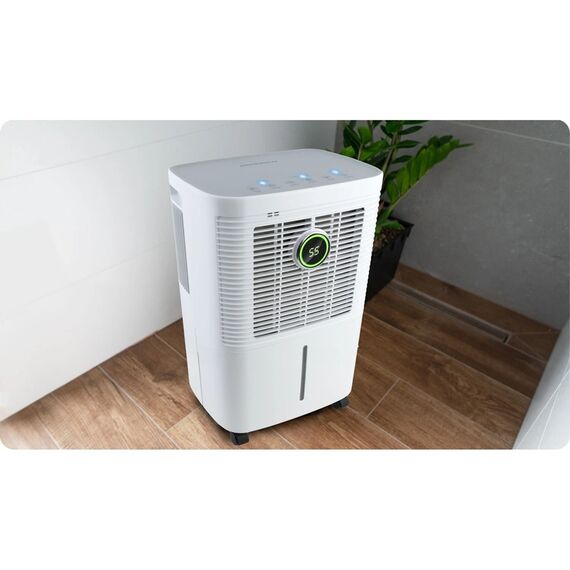 Dezumidificator de aer cu compresor, afisaj si panou de control tactil, cronometru de 24 de ore, debit de aer 100 m³/h, eficienta de dezumidificare 12 l/24h, 280 x 200 x 440 mm-poza 7-Dacenergy.ro