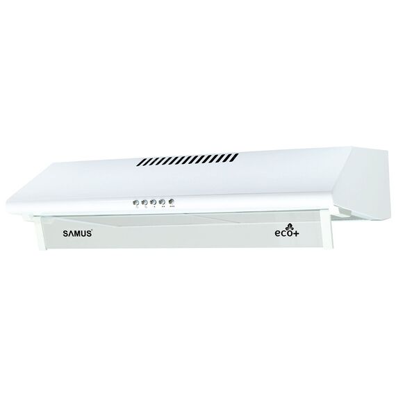 Hota clasica,  204 mc/h, 1 motor, 49 W, 60 x 50 x 14 cm, tehnologie Eco+, geam rabatabil, alba-Dacenergy.ro
