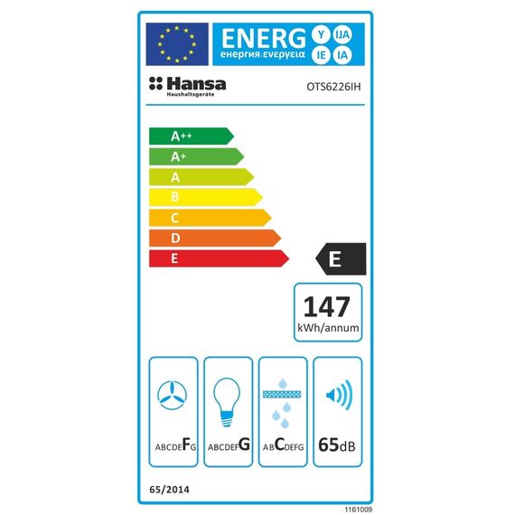 Hota telescopica, realizata din sticla si inox, incorporabila, 425 mc/h, 2 motoare, 110 W, 40 x 64,5 x 24 cm, gri si negru-poza 2-Dacenergy.ro