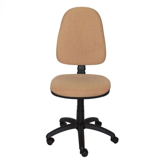 Scaun DacEnergy©, rotativ, ergonomic, reglabil pe inaltime, dimensiuni 115x47x57 cm, tapiterie din stofa, culoare maro, Culoare: Maro-poza 2-Dacenergy.ro