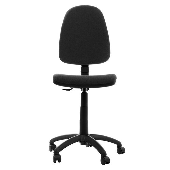 Scaun DacEnergy©, rotativ, ergonomic, reglabil pe inaltime, dimensiuni 115x47x57 cm, tapiterie din stofa, culoare gri inchis, Culoare: Gri inchis-poza 3-Dacenergy.ro