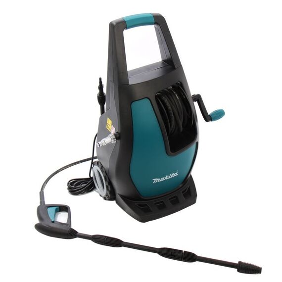 Aparat de spalat cu presiune Makita, motor universal, furtun cu insertie metalica, 1700 W, presiune maxima 110 bari-Dacenergy.ro