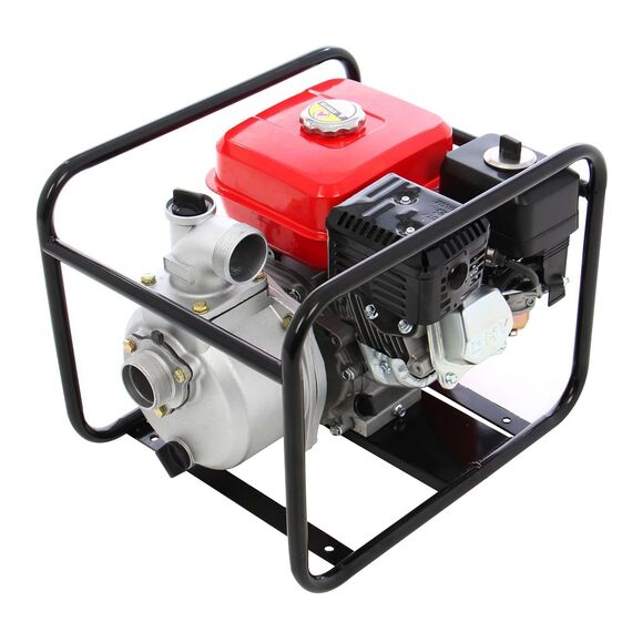 Motopompa de apa Panzer, pe benzina fara plumb, motor 4 timpi, 5.5 CP, debit 60 mc/h, capacitate rezervor 3.6 l, turatie motor 2500 rot/min, 500 x 370 x 420 mm-Dacenergy.ro