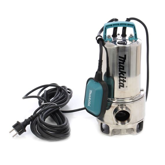 ​Pompa submersibila ape murdare Makita, carcasa inox, motor puternic 550W, debit maxim 10800 l/h, inaltimea maxima 7 m, turatie motor 2800 rot/min-poza 2-Dacenergy.ro