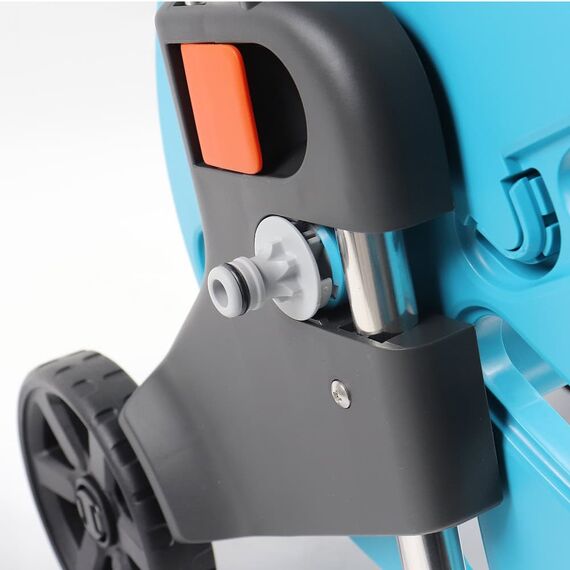 ​Carucior pentru furtun, din plastic, robust, cu roti de transport, maner mare-poza 3-Dacenergy.ro