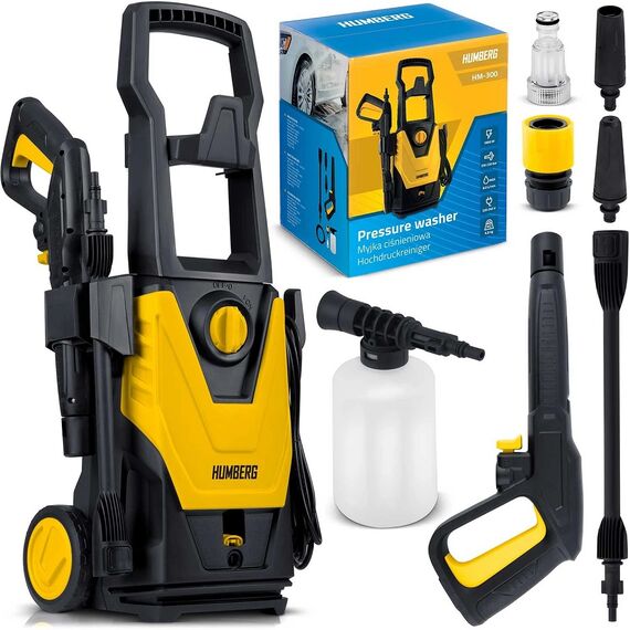 ​Aparat de spalat cu presiune, lance cu functie StopAndSafe ,tehnologia TurboStream, recipient de detergent reglabil, 450 ml, filtrul de apa, temperatura maxima a apei 60°C, 230 bar, 1800 W-poza 4-Dacenergy.ro
