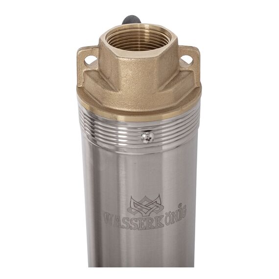Pompa submersibila ape curate Wasserkonig, realizata din PPO si inox, debit maxim 94 l/min, inaltime maxima de refulare 100 m, puterea 1500 W, 180 x 100x 1340 mm-poza 3-Dacenergy.ro