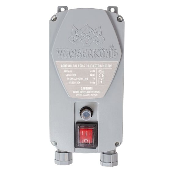 ​Pompa submersibila ape curate Wasserkonig, realizata din PPO si inox, inaltime maxima de refulare 50 m, puterea 1200 W, debit 6600 l/h, 565 x 175 x 220 mm-poza 4-Dacenergy.ro