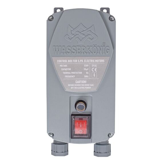 Pompa submersibila ape curate Wasserkonig, realizata din PPO si inox, debit maxim 94 l/min, inaltime maxima de refulare 100 m, puterea 1500 W, 180 x 100x 1340 mm-poza 4-Dacenergy.ro
