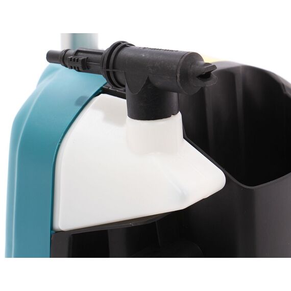 ​Aparat de spalat cu presiune, cu puterea de 1300 W,  presiune de lucru 100 bari, debit 360 l/ora, locas pentru rezervorul de detergent, sistem Total Stop-poza 4-Dacenergy.ro