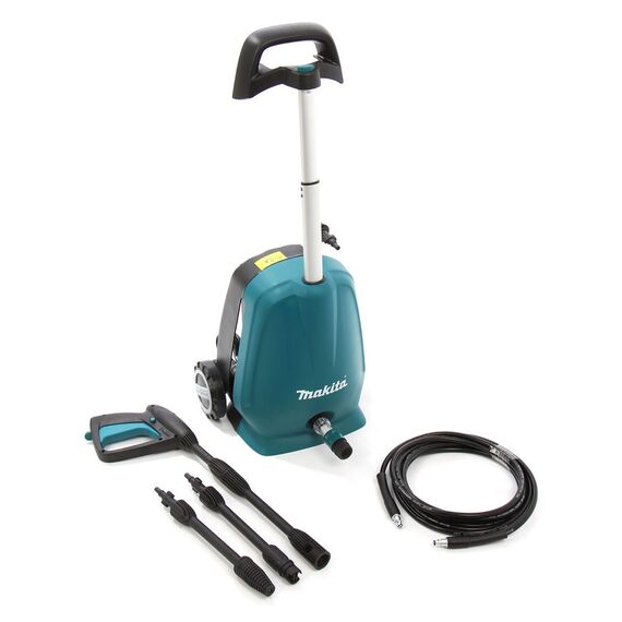 ​Aparat de spalat cu presiune, cu puterea de 1300 W,  presiune de lucru 100 bari, debit 360 l/ora, locas pentru rezervorul de detergent, sistem Total Stop-poza 5-Dacenergy.ro