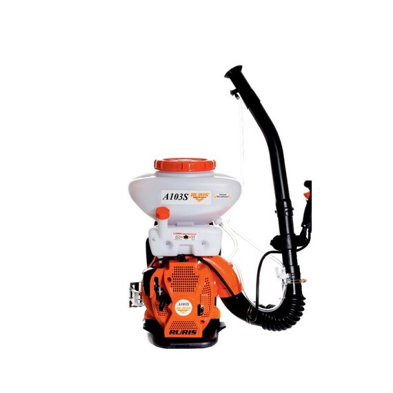 Atomizor, motor in doi timpi, 3 CP, 2.2 kW, capacitatea cilindrica 40 cmc, tip jet stropire - picatura/ceata, pompa booster, distanta maxima de pulverizare pe verticala 10 m, 16 l-Dacenergy.ro