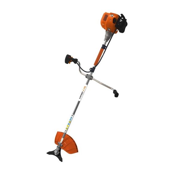 Motocoasa pe benzina, 2 timpi, putere de 3.3 CP, 2.5 kW, consum de doar 1.2 l, cutit cu 3 dinti, viziera si casti protectie-Dacenergy.ro