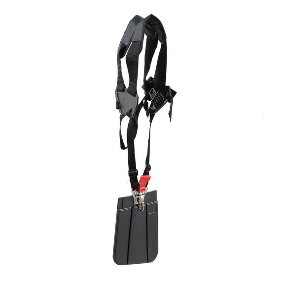 Motocoasa pe benzina, 2 timpi, putere de 1.6 CP, 1.2 kW, pornire manuala demaror cu recul, cutit pentru iarba, cap taietor cu fir, curea de umar-poza 3-Dacenergy.ro