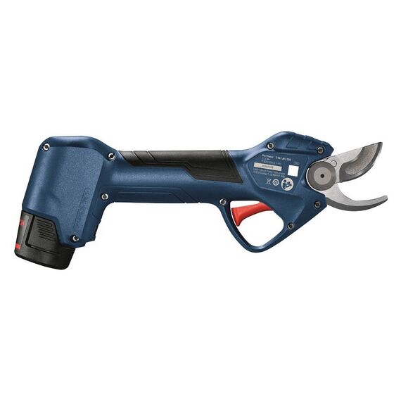 Foarfeca de gradina Bosch Pro Pruner​​​​​​​, pentru crengi si vie, lama otel, cu 2 acumulatori 3 Ah si incarcator, 30.2 x 5.5 x 9.9 cm-poza 5-Dacenergy.ro