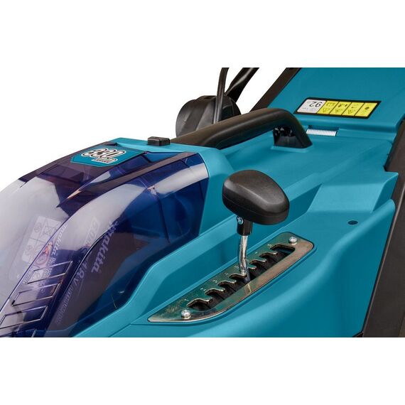 Masina de tuns gazon Makita, latime de taiere 33 cm, cu acumulator LXT, 18V, 4A si incarcator standard, sac de colectare 30 l-poza 5-Dacenergy.ro