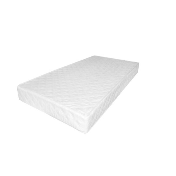 Set mobilier 3 piese copii DacEnergy©, din pal, patut, comoda de infasat, saltea, fibra de nuca de cocos, design simplu si modern, imprimat cu girafa, 120 x 60 cm, alb-poza 6-Dacenergy.ro