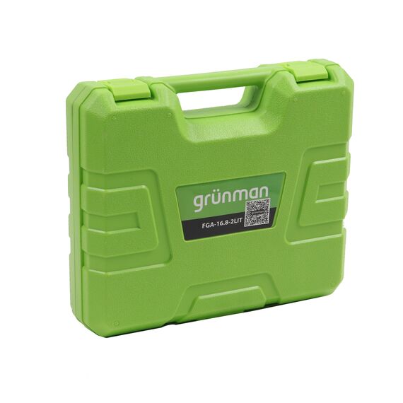 Foarfeca de gradina, lama din otel SK5, cu acumulator Li-Ion, 2Ah, 16.8 V, 30 x 5 x 10 cm,verde-poza 2-Dacenergy.ro