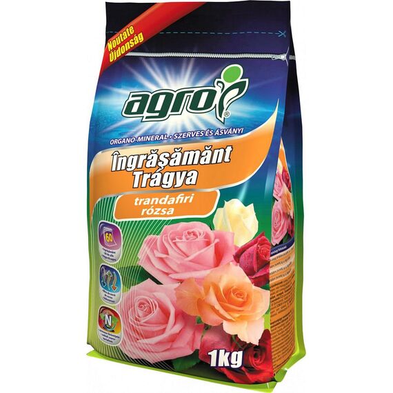 Ingrasamant pentru trandafiri, granulat, componenta organica si minerala, 1 kg-Dacenergy.ro