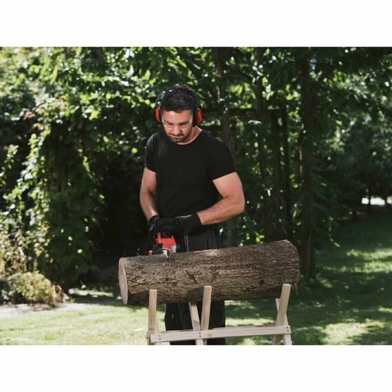 ​Fierastrau electric cu lant, motor fara perii, lama lunga de 30 cm, capacitate rezervor ulei 170 ml, viteza maxima de lucru 7.9 m/s, fara acumulator, 20 V, 2.7 kg-poza 3-Dacenergy.ro