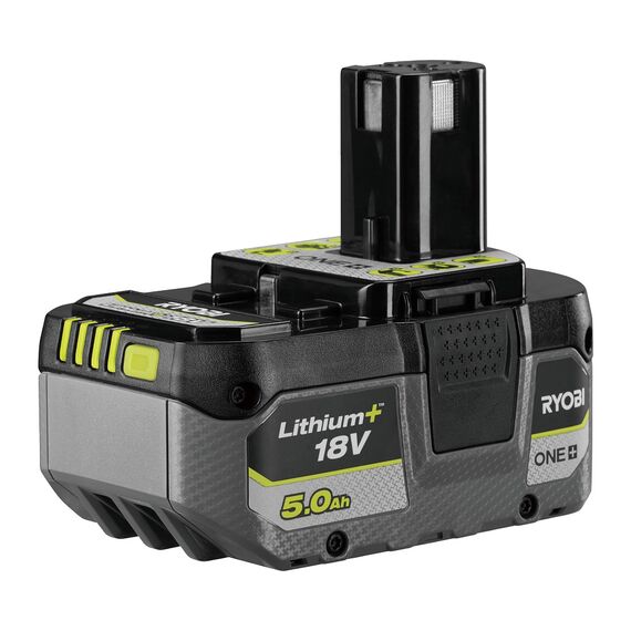 ​Acumulator Ryobi, Lithium+, 18 V, 5 Ah, 4 trepte afisare putere ramasa-Dacenergy.ro