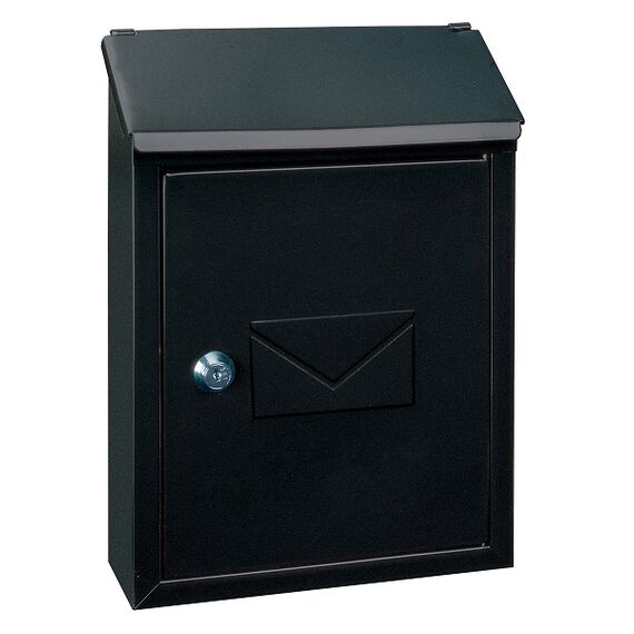 ​Cutie postala DacEnergy©, realizata din otel galvanizat, inchidere cilindrica cu cheie, interior / exterior, 21 x 7 x 30 cm, antracit, Culoare: Gri antracit-Dacenergy.ro