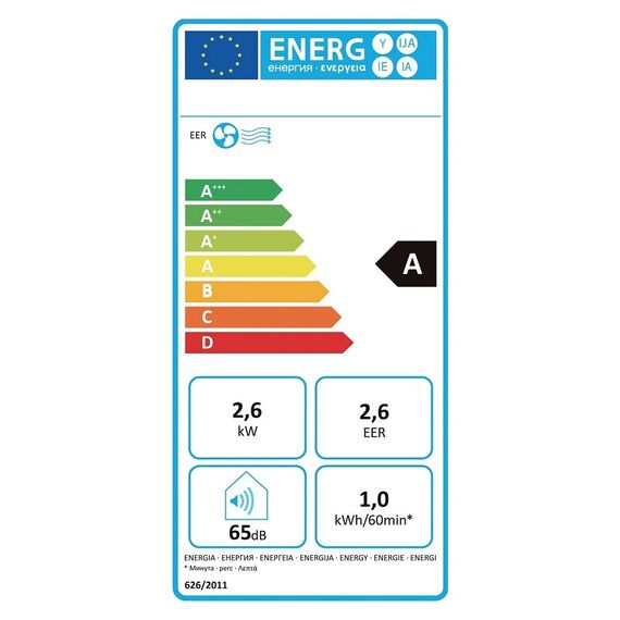 Aer conditionat portabil, 3in1, raceste, usuca si aeriseste, afisaj LCD, panou de control tactil, telecomanda, WiFi, mod de noapte, functia de blocare pentru copii, filtru de particule, 2600 W, Capacitate generala	: 9000 BTU, Culoare: Alb-poza 8-Dacenergy.ro