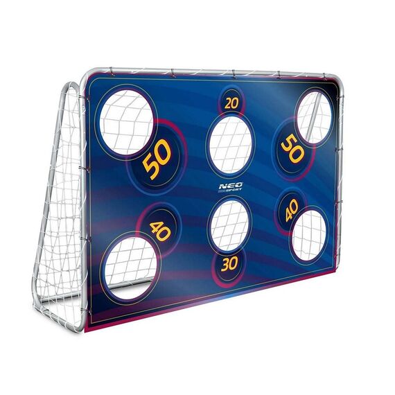 Covoras tinta pentru poarta de fotbal cu puncte, cu imprimare de inalta calitate, cu elemente de prindere incluse, 180 x 120 cm, albastru-poza 6-Dacenergy.ro