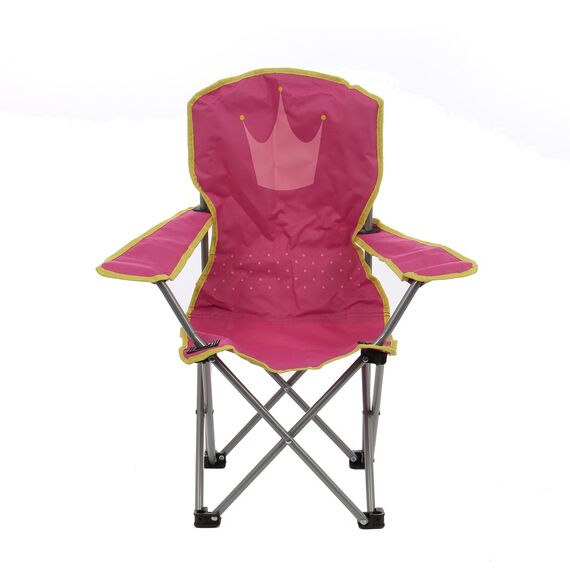 ​Scaun camping DacEnergy, pentru copii, pliant, model printesa, cadrul fabricat din otel, 33 x 33 x 60 cm, roz, Culoare: Roz-Dacenergy.ro