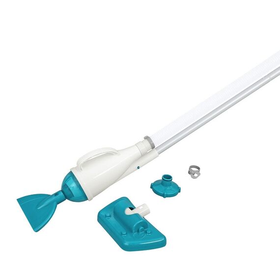 ​Kit intretinere piscina Bestway, suprateran, aspirator piscina, sac colector si accesorii curatare, 224 cm-Dacenergy.ro