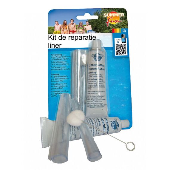 ​Kit reparatie piscina, tub lipici, folie plastic incolora, 50 g-Dacenergy.ro