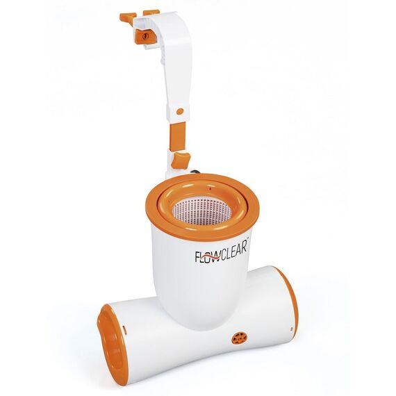 ​Skimmer cu pompa Bestway, capacitate de 2574 l, pentru adunarea si eliminarea resturilor de la suprafata piscinei si filtrare apei-Dacenergy.ro
