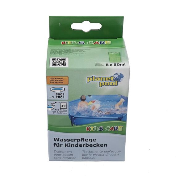 ​Kids Care este un produs care se poate utiliza pentru tratarea piscinelor cu volum foarte mic de apa, in special cele pentru copii, fara sistem de filtrare.-Dacenergy.ro
