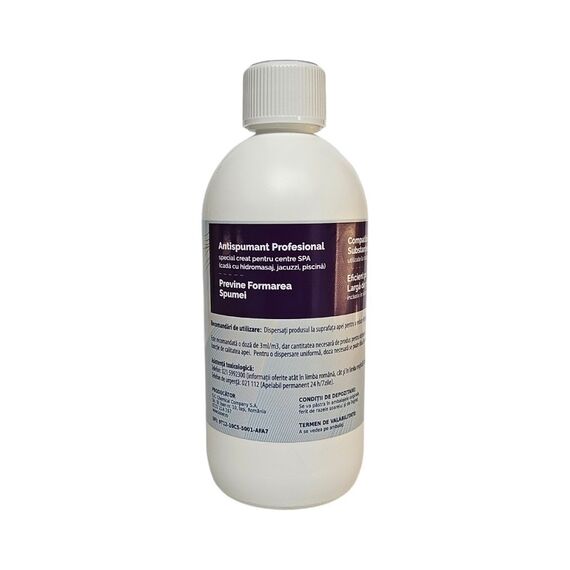 ​Antispumant Wellness Spa, Kloer, elimina instantaneu spuma si previne formarea acesteia, pentru apa piscina, 500 ml-poza 2-Dacenergy.ro