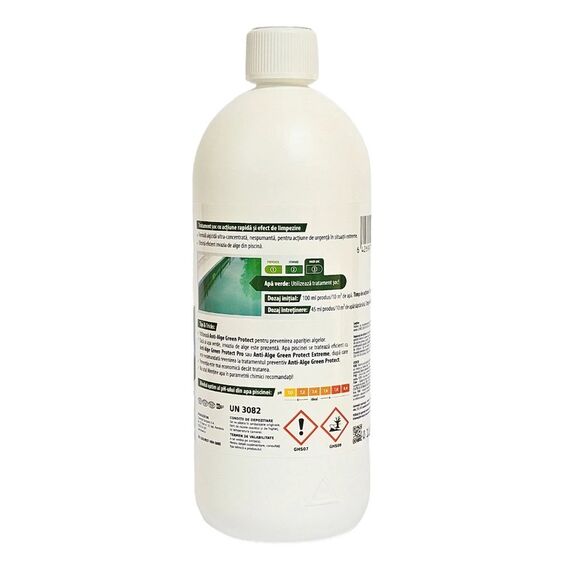 ​Solutie Anti-Alge Green Protect Extreme Kloer, tratament soc impotriva algelor, formula ultra-concentrata, actiune rapida, lichid, 1 L-poza 2-Dacenergy.ro