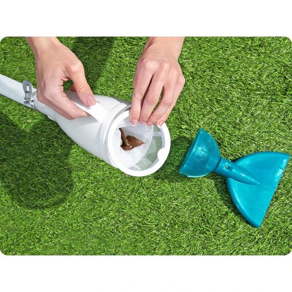 ​Kit de curatare pentru piscina Bestway, tija telescopica din aluminiu, 190 cm, lungime furtun 6 m-poza 3-Dacenergy.ro
