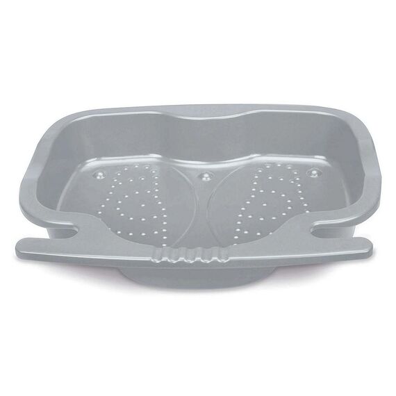 ​Curatator de picioare pentru piscina Intex, se conecteaza la scarile Intex, antiderapant, 56 x 49 x 9 cm, gri-poza 3-Dacenergy.ro