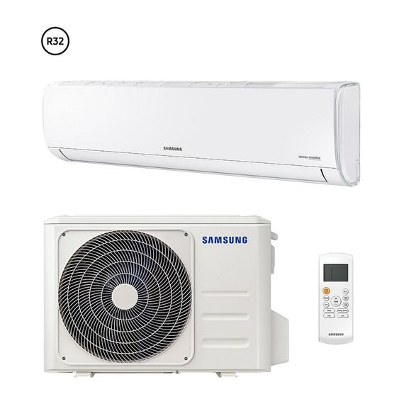 Aparat aer conditionat Samsung, dezumidificare, mod auto, filtru aer, mod de noapte, ventilatie, functie incalzire, 12000 BTU, A++/A, inverter, cu telecomanda, alb-poza 3-Dacenergy.ro