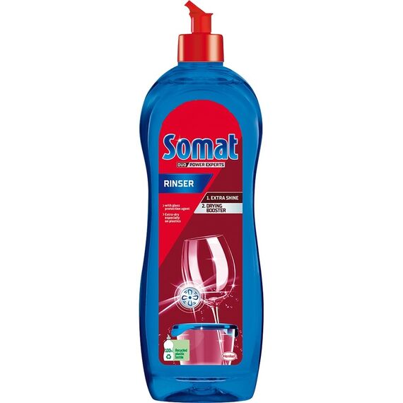 Solutie de clatire Somat, pentru masina de spalat vase, rezultat perfect, 750 ml-Dacenergy.ro