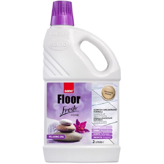 Detergent pentru pardoseli Sano Floor Fresh Home Luxury Hotel, parfumare intensa de durata, 2 l, Parfum: Fresh Home-Dacenergy.ro