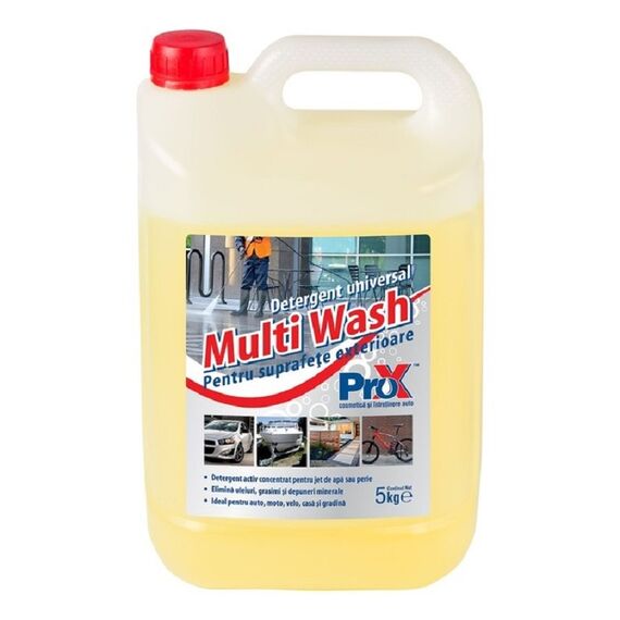 ​Solutie pentru spalare suprafete exterioare Pro-X Multiwash, detergent activ universal, concentrat, all season, 5 l-Dacenergy.ro