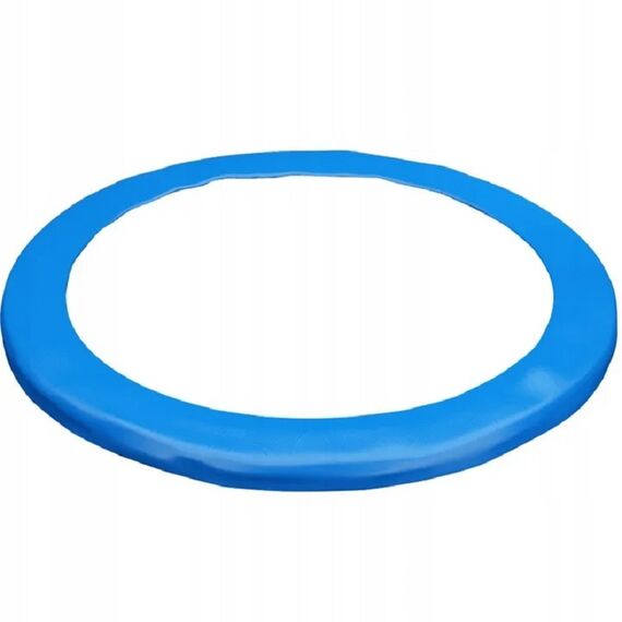 ​Husa de protectie pentru arcuri de trambulina, fabricata din PVC, cu un burete gros, destinata trambulinei de 252/244 cm, latimea 24 cm, albastru-poza 2-Dacenergy.ro