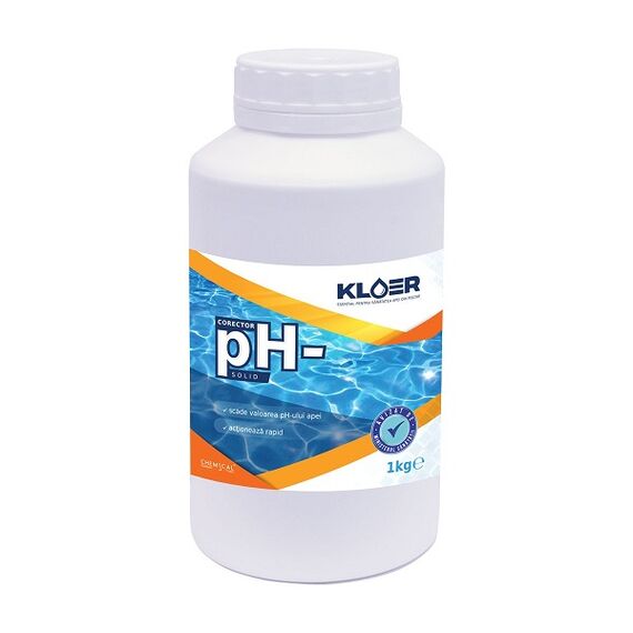 Corector pH minus, utilizat pentru scaderea pH-ului apei din piscina, 1 kg-Dacenergy.ro