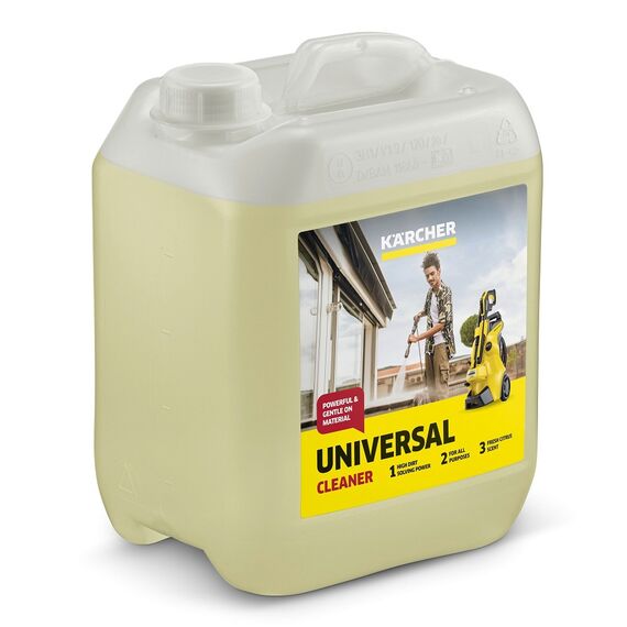​Detergent lichid Karcher, pentru mobilier de gradina, vehicule, fatade si pentru toate suprafetele impermeabile, aparat de spalat cu presiune Karcher K 2, K 3, K 4, K 5, K 7, 5 litri-poza 2-Dacenergy.ro