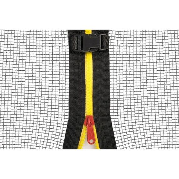 ​Plasa de trambulina pentru exterior, cu fermoar, fabricata din polietilena, potrivit pentru trambuline cu diametru de 427 - 435 cm, 8 stalpi-poza 3-Dacenergy.ro