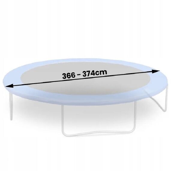 ​Saltea de trambulina, conceputa pentaru trambuline cu diametru de 366 - 374 cm, sarcina maxima 150 kg, 64 carlige cu arc-poza 4-Dacenergy.ro