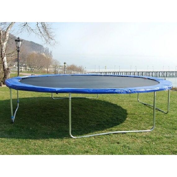 ​Husa de protectie pentru arcuri de trambulina, fabricata din PVC, cu un burete gros, destinata trambulinei de 465 cm, latimea 23,5 cm, albastru-poza 4-Dacenergy.ro